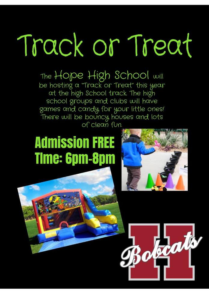 HHS clubs set Track or Treat