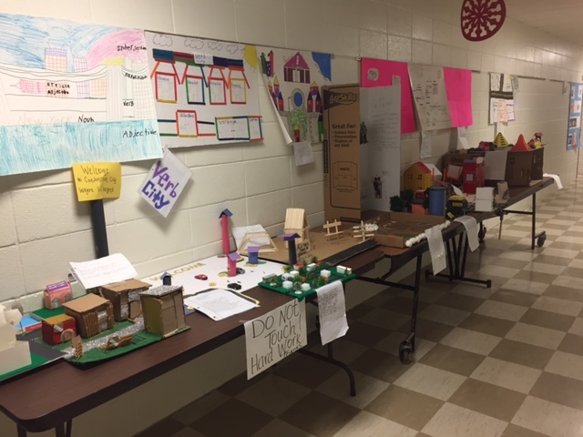 BHE Students Build Literacy Cities | Beryl Henry Elementary