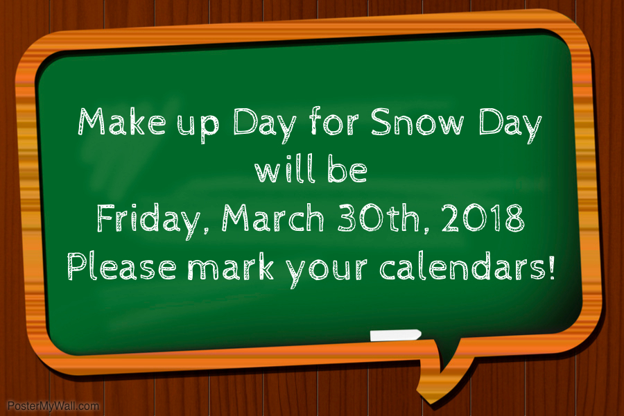 Make-up Day for HPS