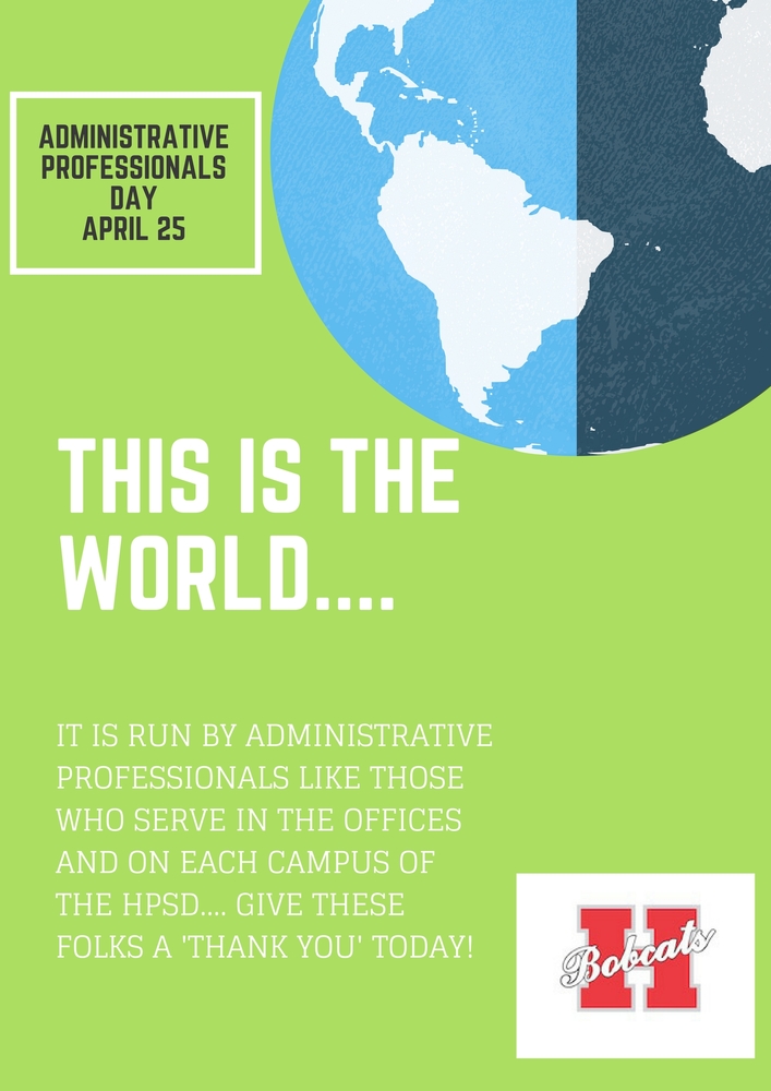 Administrative Professionals Day today