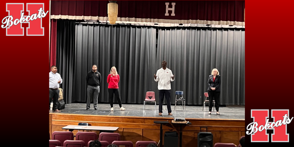 University of Arkansas Chancellor Visits Hope High Hope High School