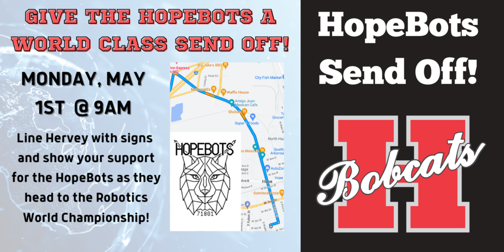 hopebots send-off may 1
