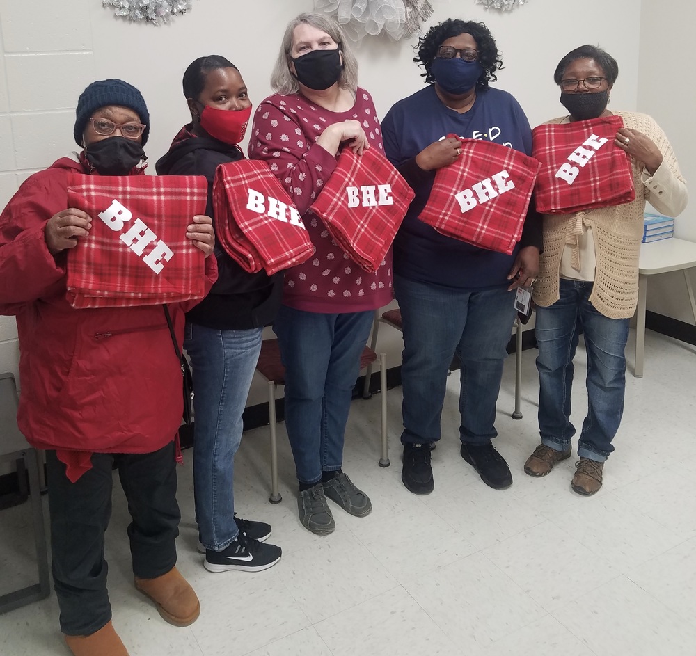 BHE staff gets 'blanket' recognition
