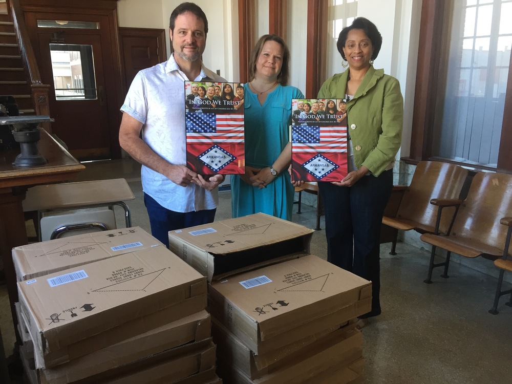 Posters donated to district