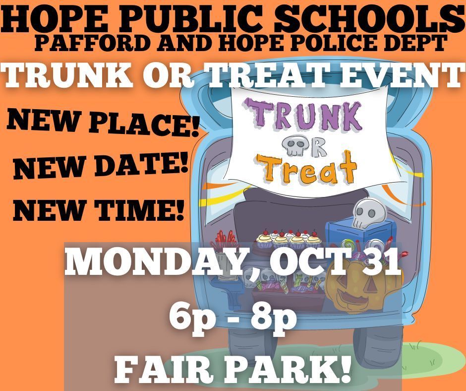 trunk or treat moved