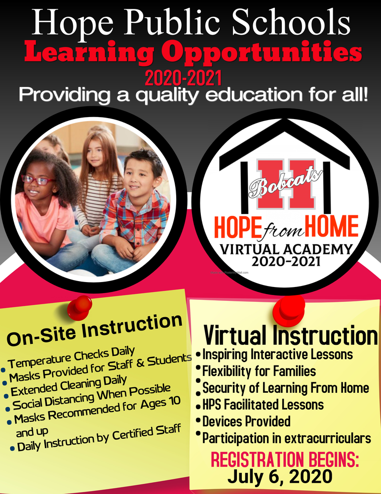 Learning opportunities 2020-2021
