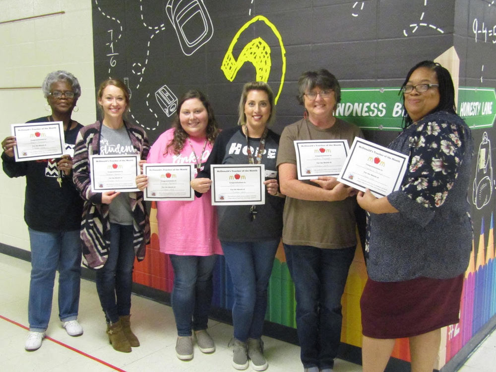 CPS October Employees of the Month | William Jefferson Clinton Primary