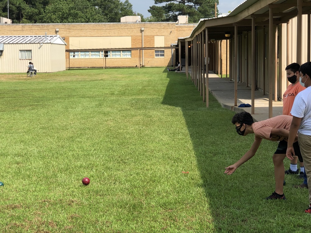 It's Bocce Ball