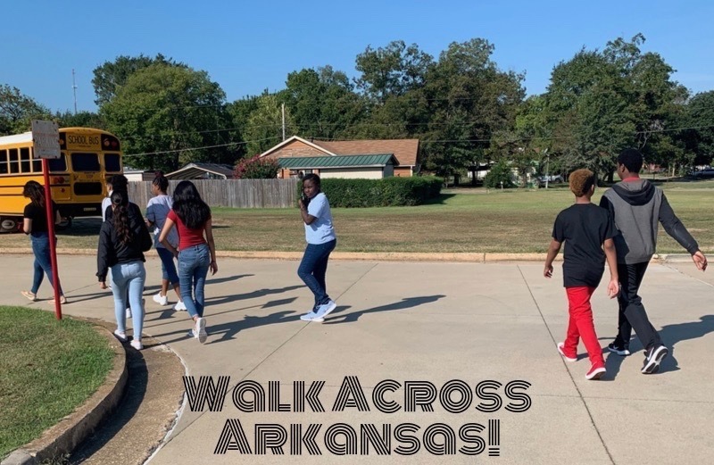 YMS students 'Walk Across Arkansas'