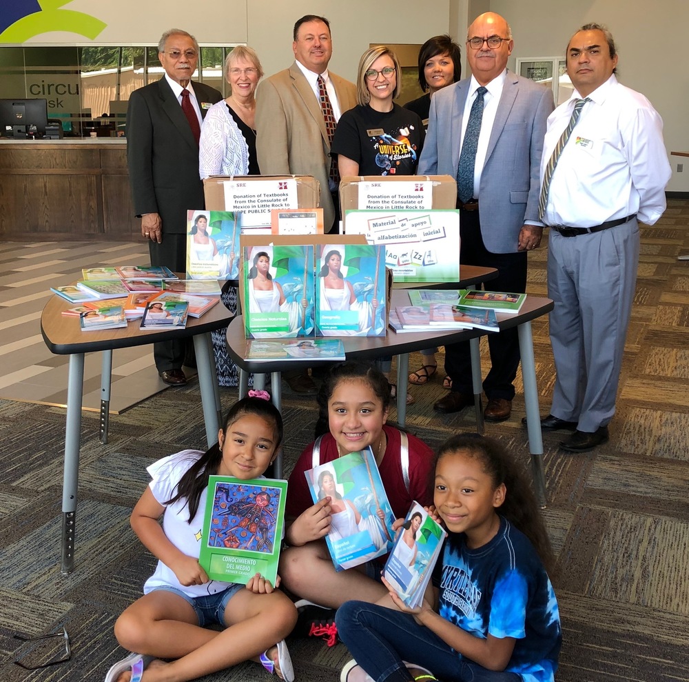 Book donation a cultural link