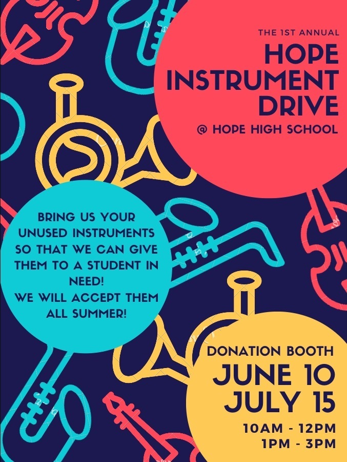 Bands program seeks instruments