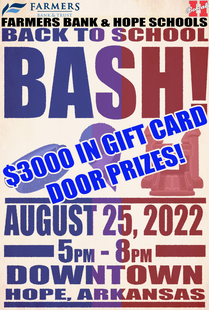 back to school bash august 25