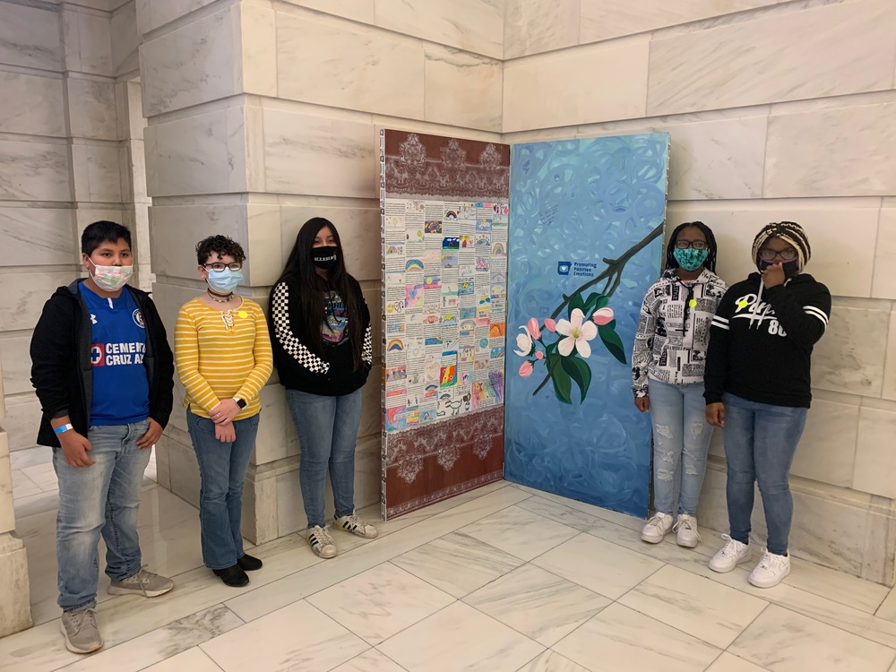 HAPS, YMS students exhibit at Capitol