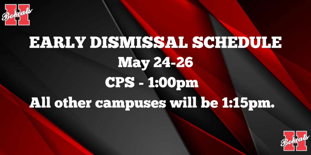 early dismissal for end of year