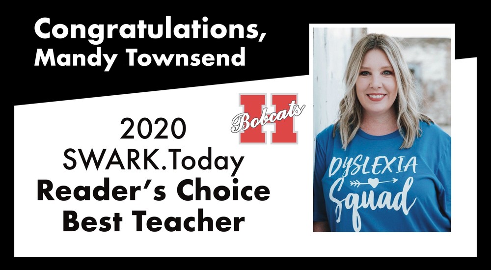 Townsend Best Teacher in survey