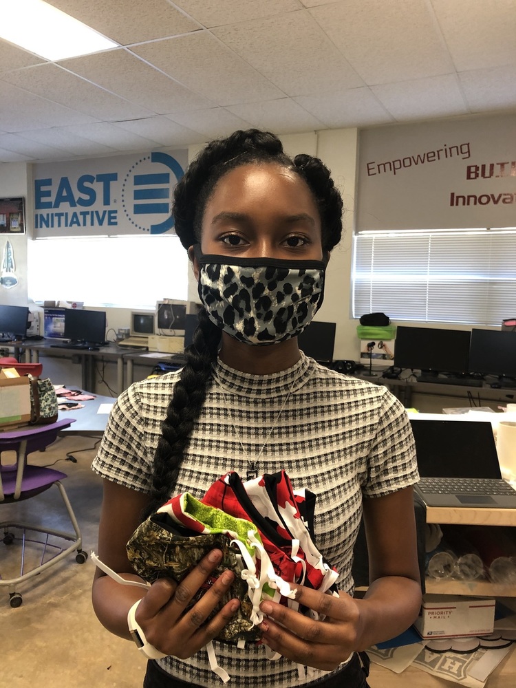EAST raises funds with mask project