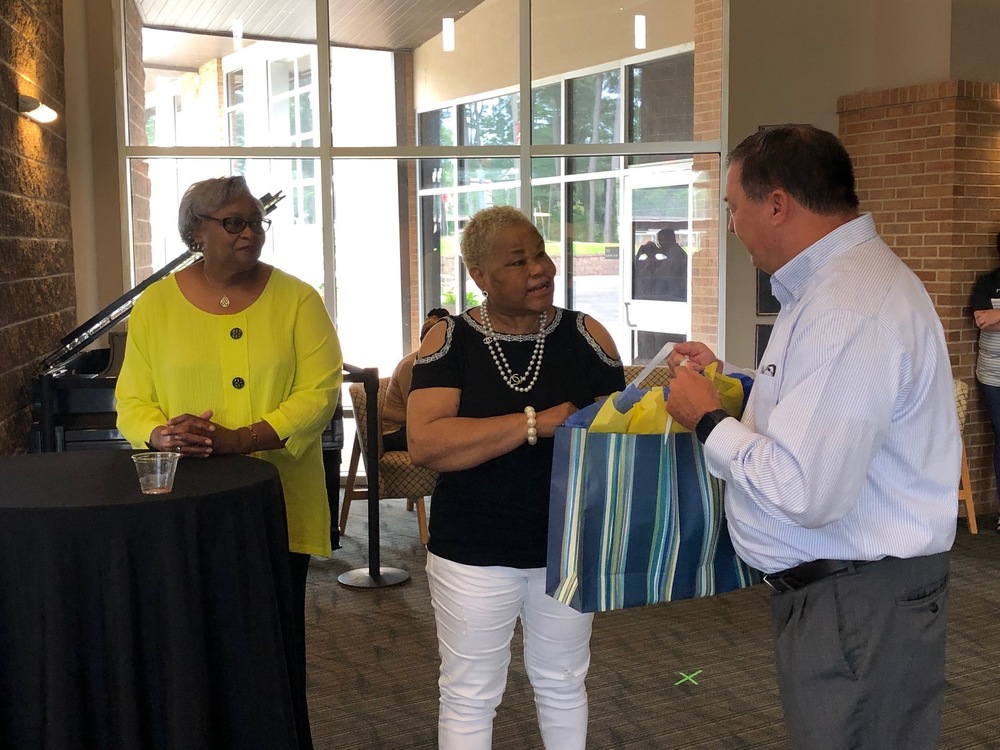 Hart feted at reception