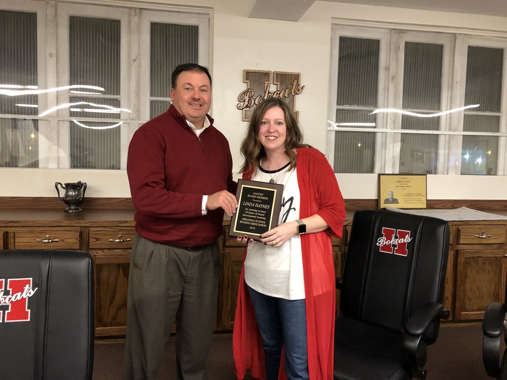 Haynes receives recognition