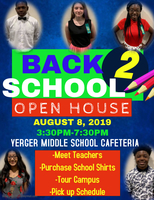 Back 2 School Open House at Yerger