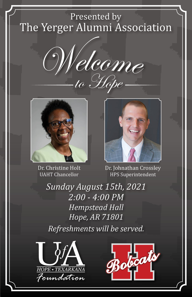 Holt/Crossley Welcome Reception