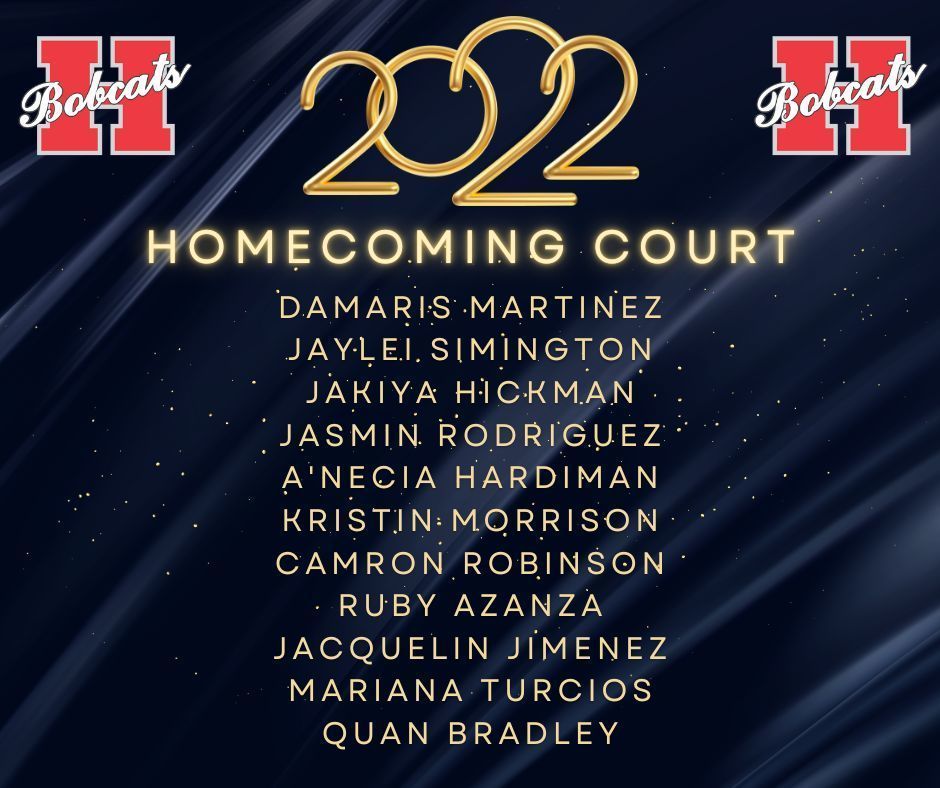 2022 Homecoming Court