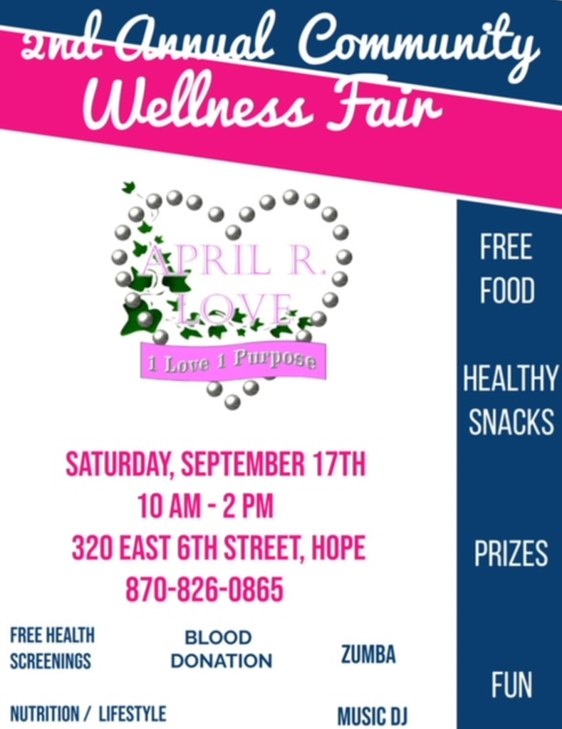 Wellness fair Sept 17
