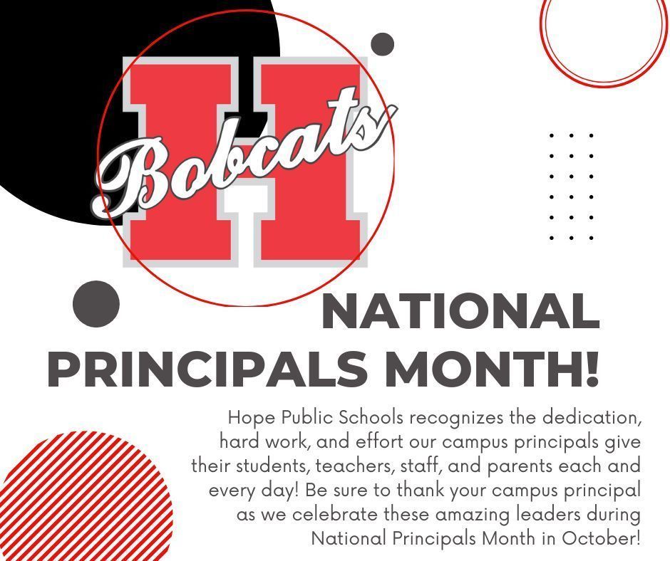 HPS Celebrates National Principals Month