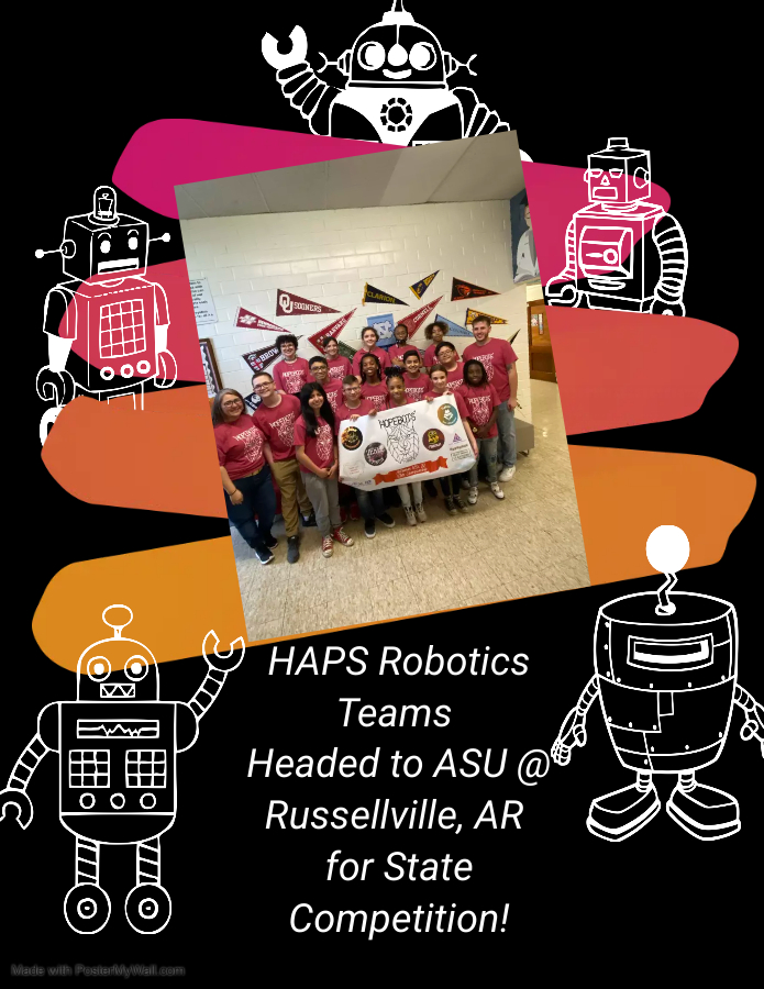 haps robotics headed to state!