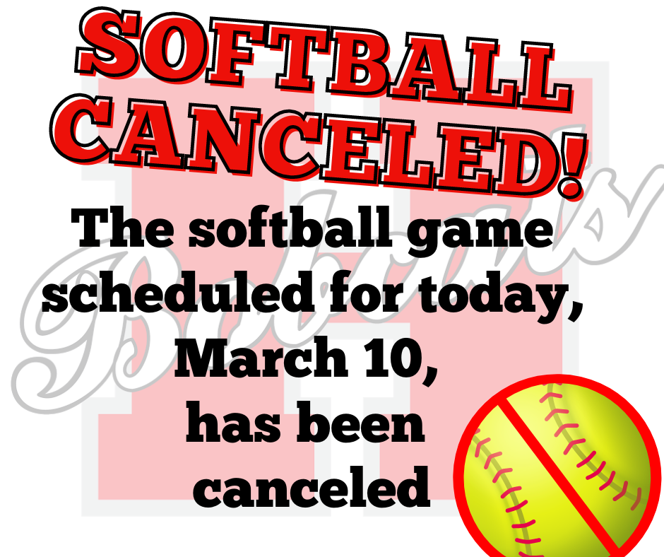 softball cancelled