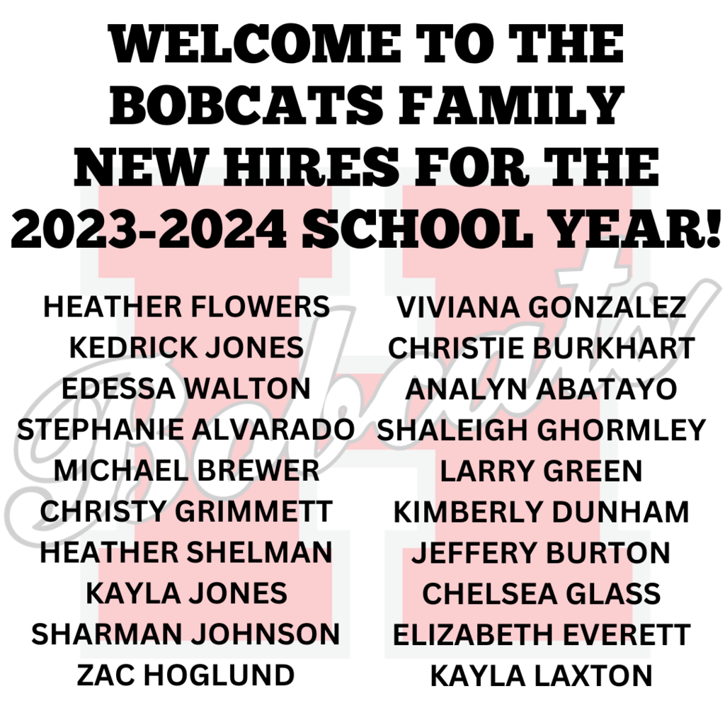 welcome new hires
