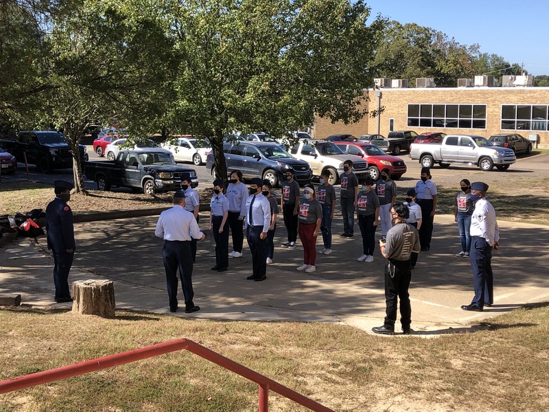 JAFROTC promotions awarded Hope High School