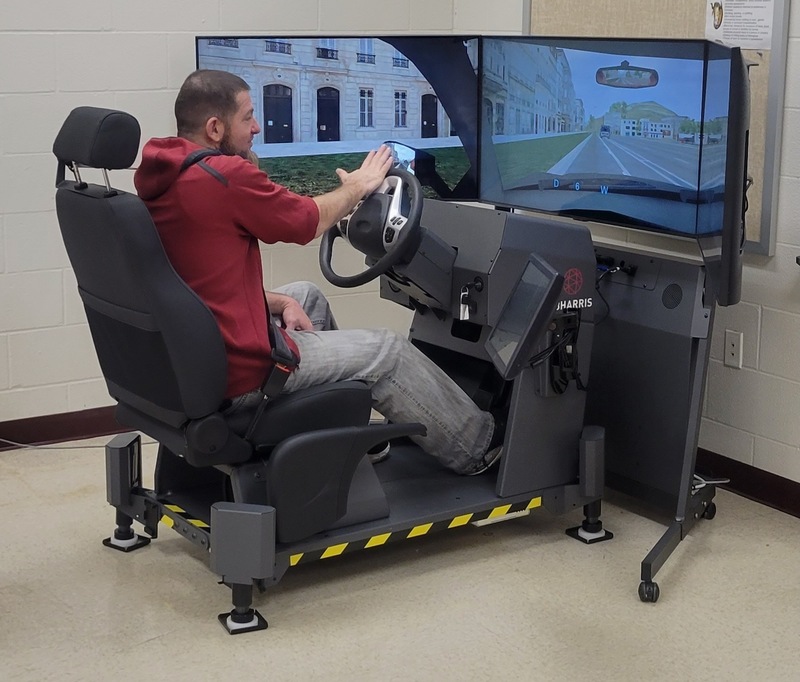 Driving simulator for young drivers