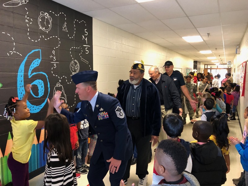 CPS salutes veterans William Jefferson Clinton Primary